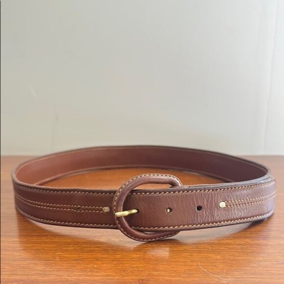 Gucci Vintage Brown Leather Belt main image 5